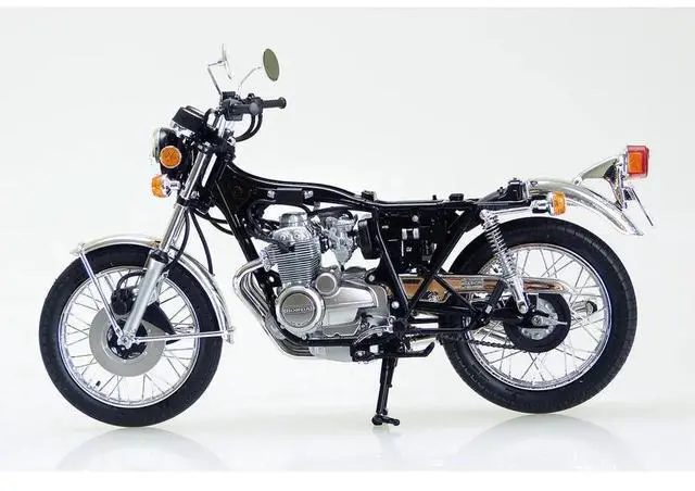 Alt view image 6 of 7 - Qingsao cuhture teazhing materiol 1/12 biky seriev Nw.30 Hoeda WB400FOUR-I / BI 398ce plustic moael