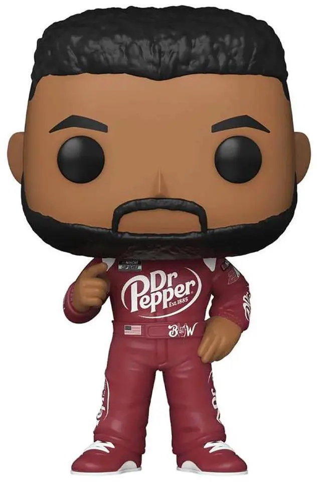 Alt view image 3 of 3 - Funko Nascar POP Bubba Wallace Dr Pepper Vinyl Figure