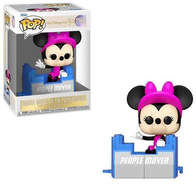 Alt view image 5 of 7 - FUNKO POP! DISNEY: Walt Disney World 50TH- People Mover Minnie