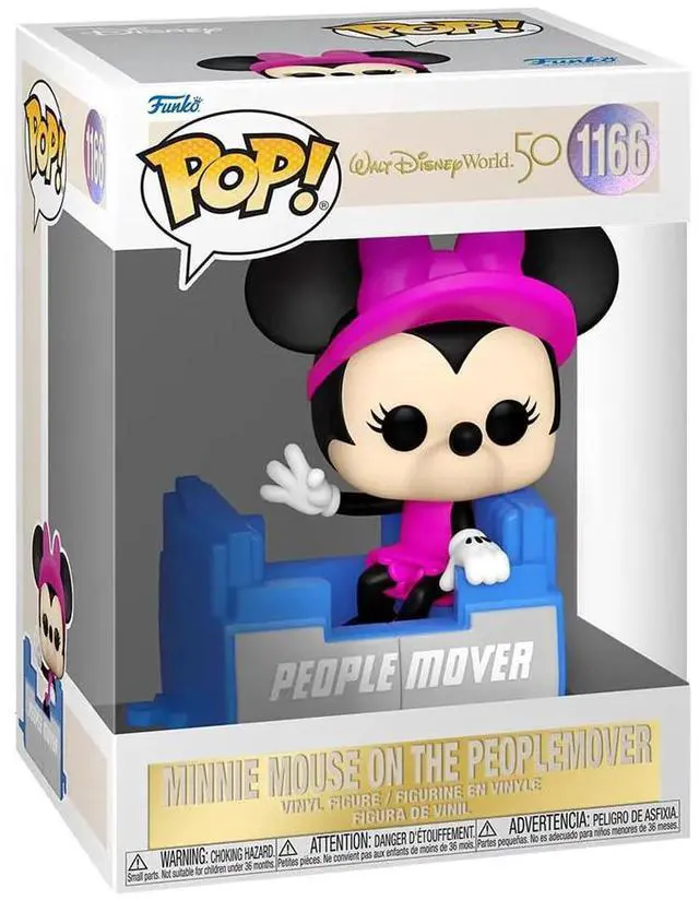 Alt view image 7 of 7 - FUNKO POP! DISNEY: Walt Disney World 50TH- People Mover Minnie