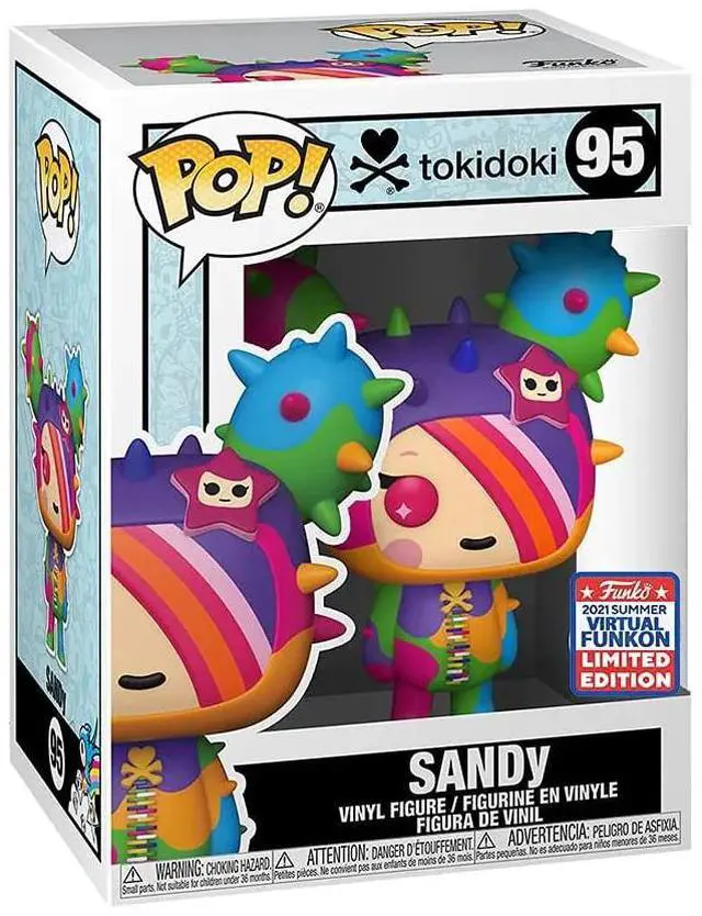 Alt view image 3 of 3 - Funko POP! Tokidoki - SANDy (Rainbow) Vinyl Figure #95 2021 Summer Convention Exclusive