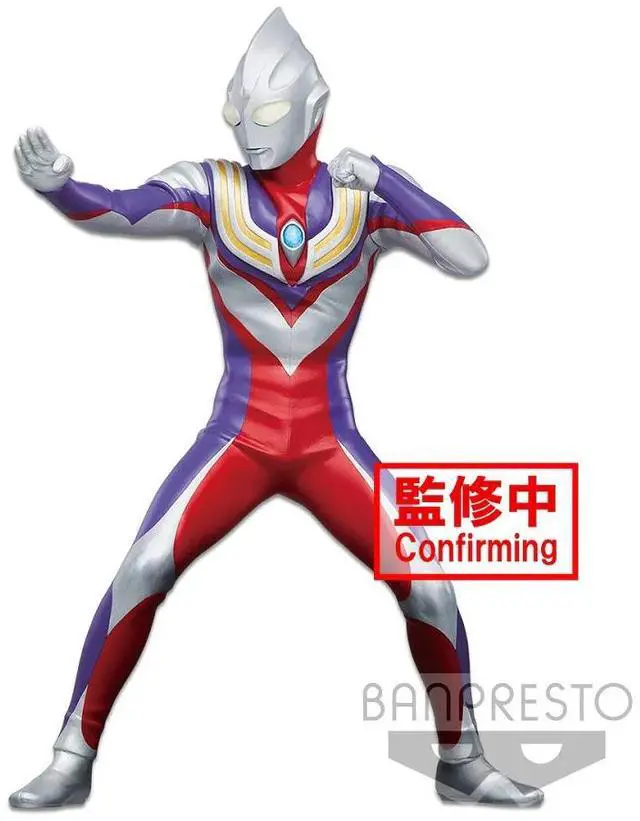 Alt view image 2 of 4 - Banpresto Ultraman TIGA Hero's Brave Statue Figure Ultraman TIGA(A:Ultraman TIGA)