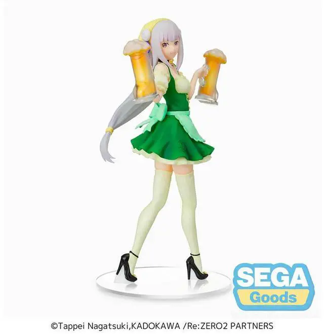 Alt view image 2 of 6 - SEGA: Re:Zero - Starting Life in Another World - Emilia (Oktoberfest Ver.) PM Figure