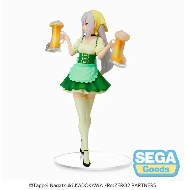 Alt view image 4 of 6 - SEGA: Re:Zero - Starting Life in Another World - Emilia (Oktoberfest Ver.) PM Figure