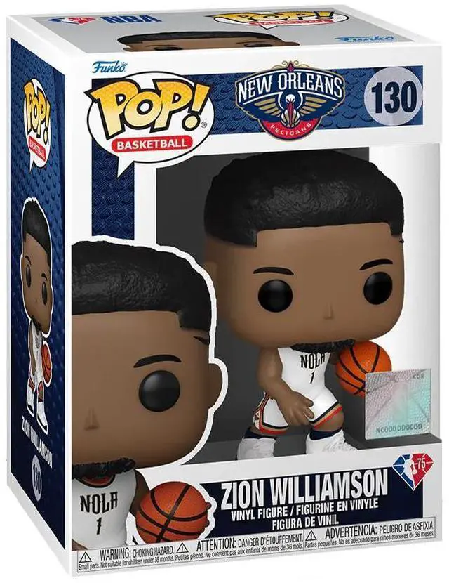Alt view image 5 of 5 - FUNKO POP! NBA: Pelicans - Zion Williamson (CE'21)