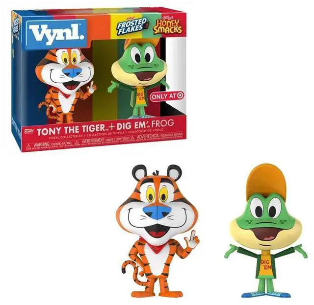 Main image of Funko VYNL: AD Icons - Tony the Tiger and Dig Em' Frog Vinyl Figures Target Exclusive