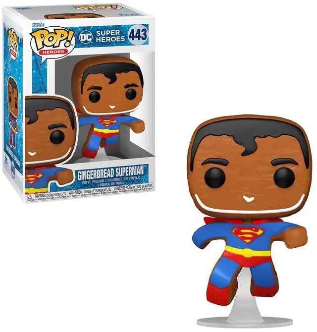 Main image of Funko POP Heroes DC Holiday Gingerbread Superman - FUKO64322