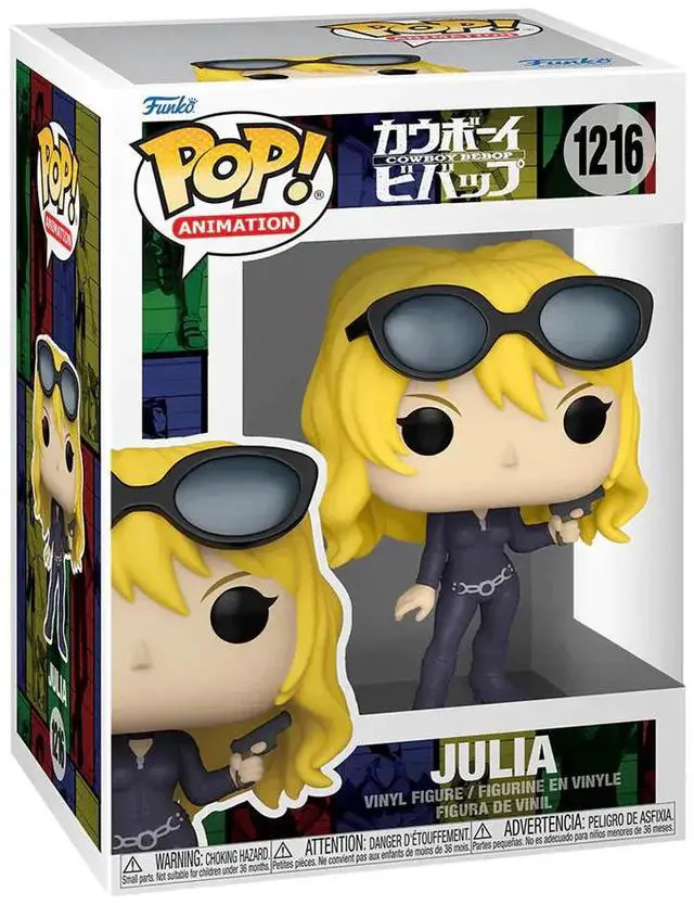 Alt view image 5 of 5 - Funko Cowboy Bebop POP Julia Vinyl Figure