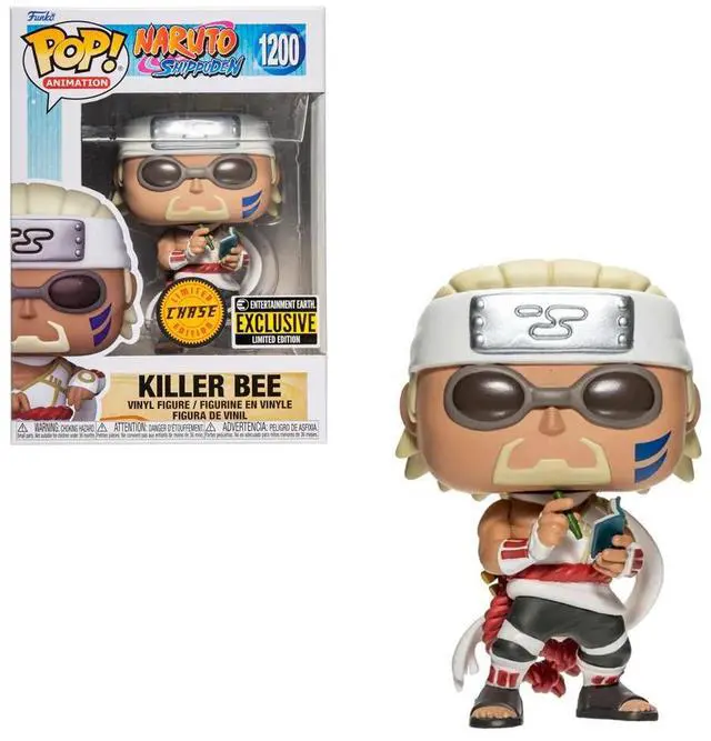 Alt view image 3 of 3 - Funko POP! Naruto - Killer Bee Vinyl Figure #1200 Entertainment Earth Exclusive [READ DESCRIPTION]