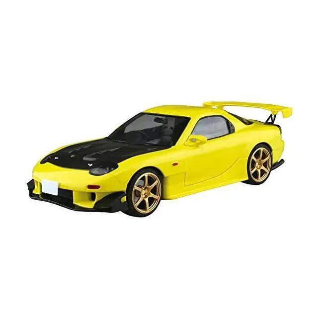 Alt view image 2 of 4 - Aoshima: 1/24 Initial D - Takahashi Keisuke FD3S RX-7 (Project D Ver.) Scale Model Kit #I-SP03