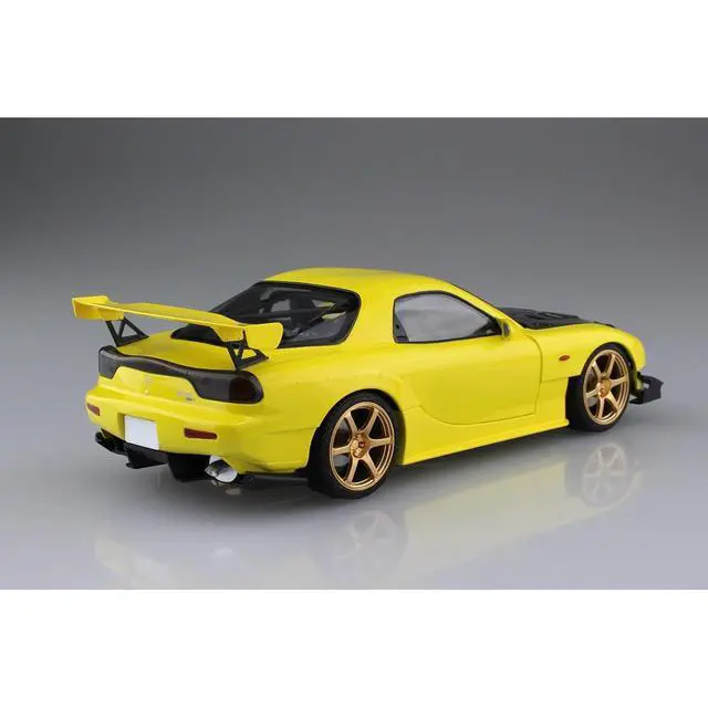 Alt view image 4 of 4 - Aoshima: 1/24 Initial D - Takahashi Keisuke FD3S RX-7 (Project D Ver.) Scale Model Kit #I-SP03