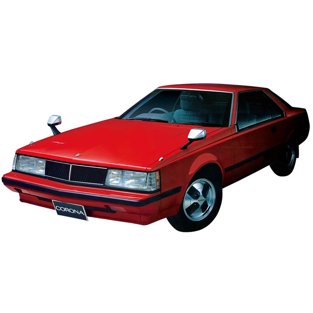 Alt view image 2 of 3 - Aoshima: 1/24 Toyota RT141 Corona Hardtop 2000GT '82 Scale Model Kit #141
