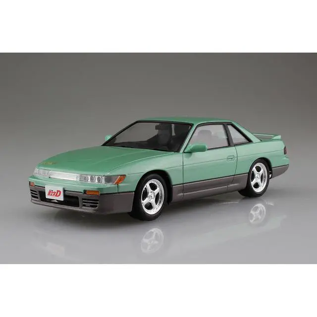 Alt view image 3 of 5 - Aoshima: 1/24 Initial D - Iketani Koichiro S13 Silvia Nissan Scale Model Kit #11