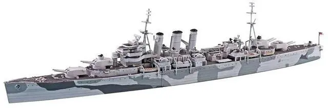 Alt view image 2 of 3 - Aoshima: 1/700 HMS Norfolk British Heavy Cruiser Scale Model Kit #809