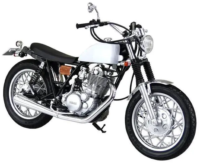 Alt view image 2 of 5 - Aoshima: 1/12 Yamaha SR400S With Custom Parts Scale Model Kit #11
