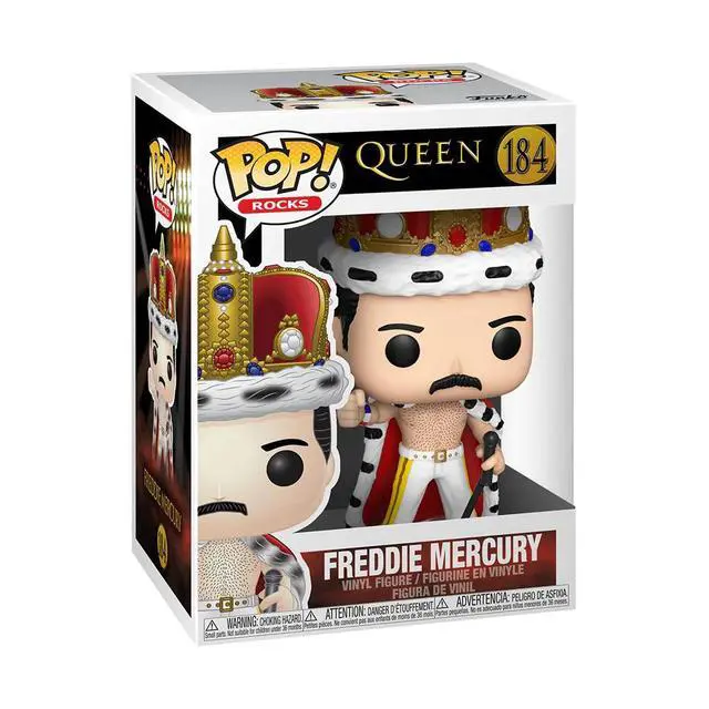 Alt view image 6 of 6 - FUNKO POP! ROCKS: Freddie Mercury King