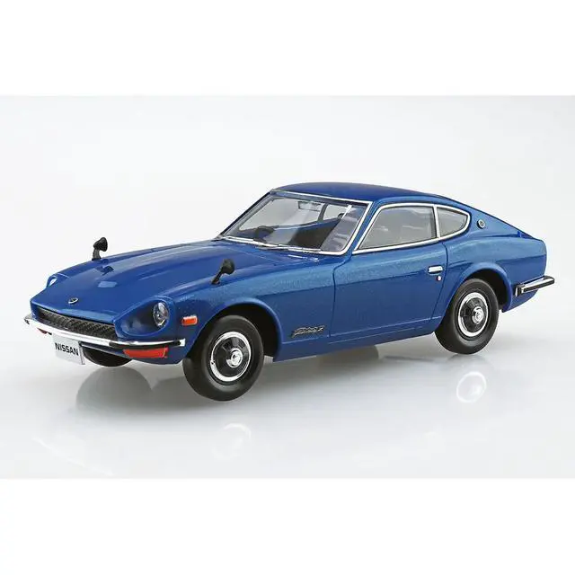 Alt view image 2 of 3 - Aoshima: 1/32 The Snap Kit Nissan S30 FAIRLADY Z (Blue Metallic) Scale Model Kit #13-E