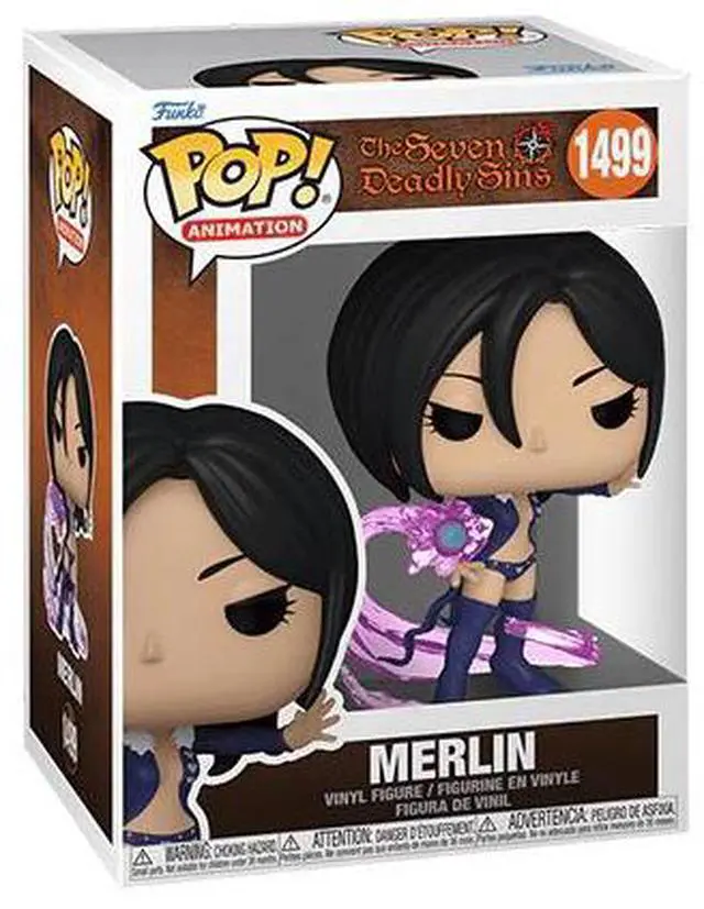 Alt view image 3 of 3 - Funko POP! The Seven Deadly Sins - Merlin Vinyl Figure #1499