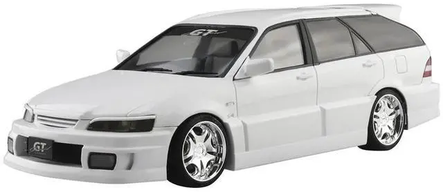 Alt view image 2 of 6 - Aoshima: 1/24 Garson Geraid GT CF6 Accord Wagon '97 (Honda) Scale Model Kit #63