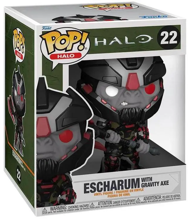 Alt view image 4 of 4 - FUNKO POP! SUPER: HaloInfinite- Escharum w/Axe