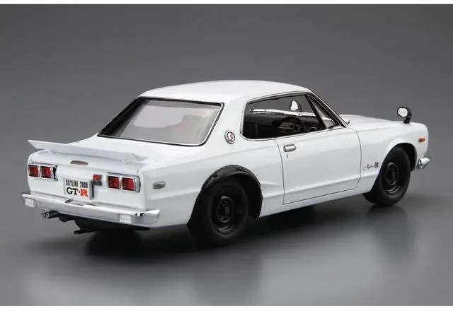 Alt view image 4 of 4 - Aoshima: 1/24 Nissan KPGC10 Skyline HT2000GT-R Scale Model Kit #26
