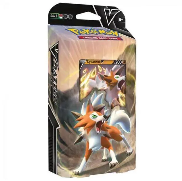 Alt view image 5 of 5 - Pokmon TCG: Lycanroc V or Corviknight V Battle Deck