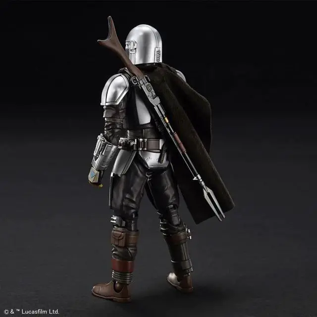 Alt view image 14 of 14 - Star Wars The Mandalorian (Vesker Armor) Silver Coating Ver. 1/12 Scale Color-coded Plastic Model