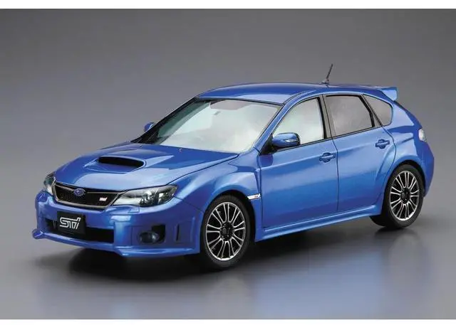 Alt view image 3 of 7 - Aoshima: 1/24 SUBARU GRB IMPREZA WRX STI '10 Scale Model Kit #29