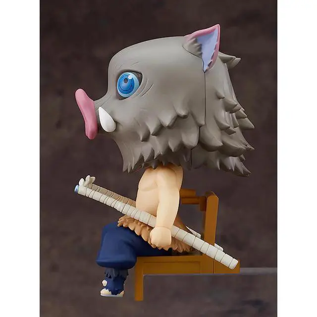 Alt view image 7 of 7 - Good Smile Company: Nendoroid Swacchao!: Demon Slayer: Kimetsu no Yaiba - Inosuke Hashibira