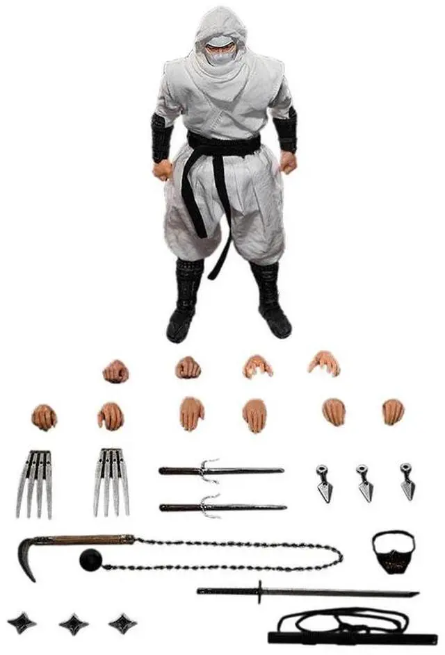 Main image of VToys x 6Inch: Shadow Ninja (White Ver) 1/12 scale figure