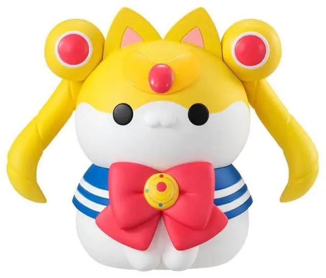 Main image of Megahouse: Sailor Moon Nyanto! The Big Sailor Mewn Series - Sailor Moon Figure