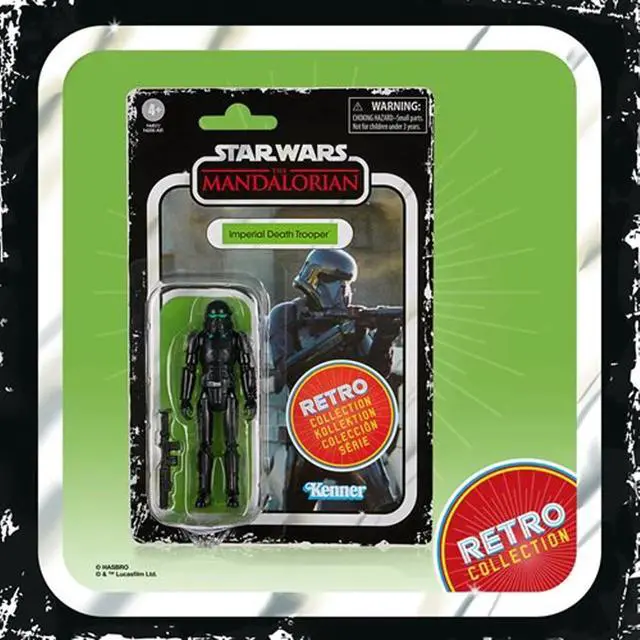 Alt view image 7 of 7 - Star Wars: The Retro Collection - Imperial Death Trooper 3.75-Inch Action Figure