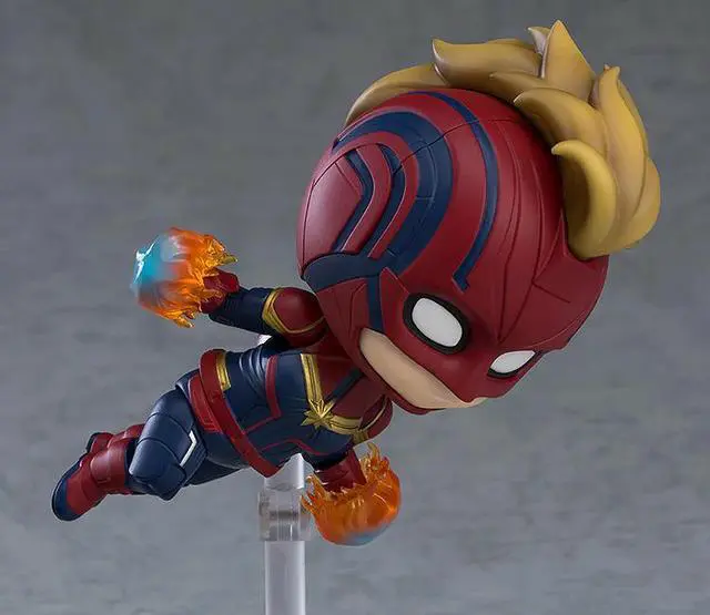 Alt view image 7 of 7 - Good Smile Company: Nendoroid: Captain Marvel - Captain Marvel Hero's Edition DX Version #1154-DX