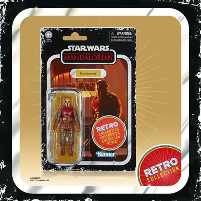 Alt view image 7 of 7 - Star Wars: The Retro Collection - The Armorer 3.75-Inch Action Figure