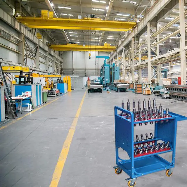 Alt view image 5 of 7 - LOYISIKE US Stock CAT40 Tool Trolley CNC Machine Tool Accessories BT40 Taper Tool Holder