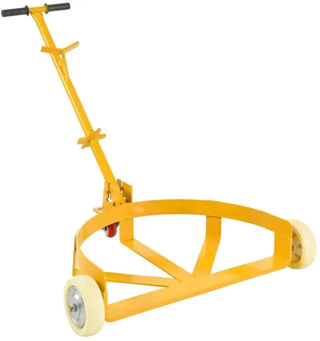 Alt view image 5 of 7 - LOYISIKE US Stock 55 Gallon Drum Dolly 1200lbs Capacity Oil Barrel Drum Roller Hand Cart