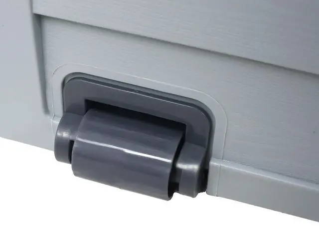 Alt view image 5 of 7 - LOYISIKE US Stock 75 Gallon Pool Deck Storage Box Resin Garden Tool Cabinet Pool Toys Box