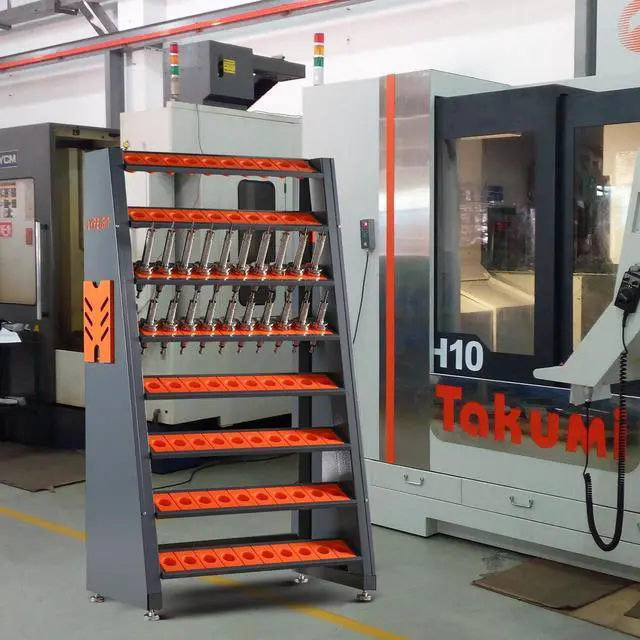 Alt view image 3 of 7 - LOYISIKE US Stock Tool Rack Multifunctional CNC Tool Holder CAT40 Tool Holder Accessories
