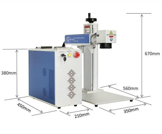 Alt view image 3 of 7 - LOYISIKE 100W MOPA M7JPT Laser Engraver MOPA Fiber Laser Marking Machine For Deep Marking