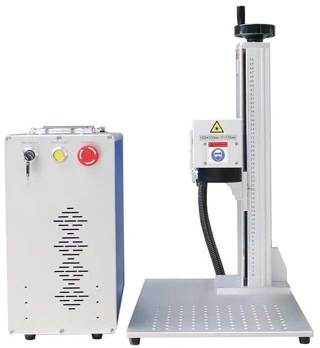 Alt view image 4 of 7 - LOYISIKE 100W MOPA M7JPT Laser Engraver MOPA Fiber Laser Marking Machine For Deep Marking