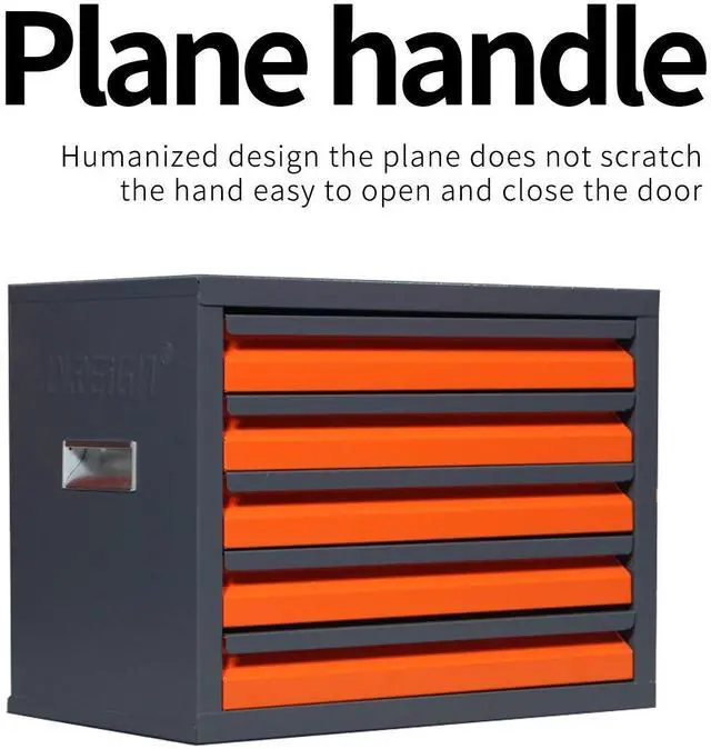 Alt view image 4 of 7 - LOYISIKE US Stock 5 Drawers Milling Cutter & Drill Bit Storage Cabinet 7 Drawer Divider