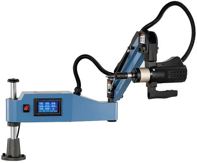 Alt view image 2 of 7 - LOYISIKE M3-M16 Universal Electric Tapping Machine 360°  Tapping Arm For Steel Iron 220V