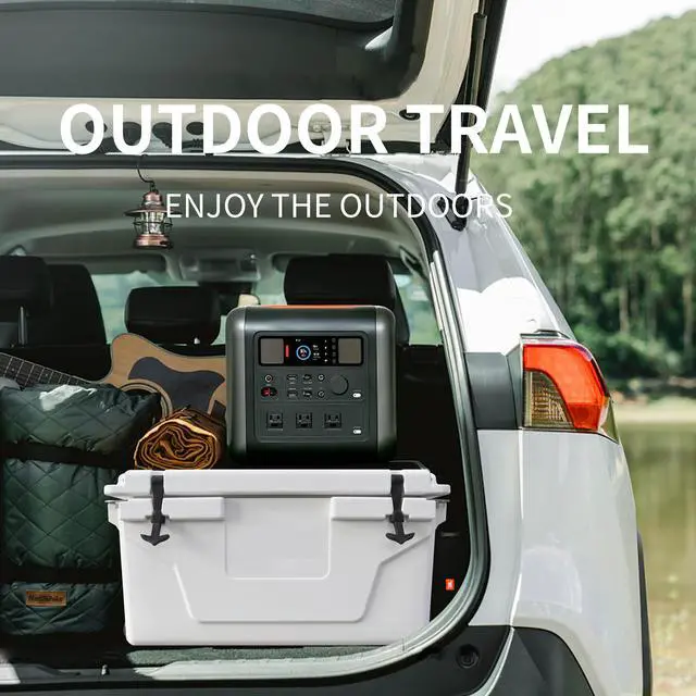 Alt view image 4 of 7 - LOYISIKE White color ice cooler box 65QT camping ice chest beer box outdoor fishing cooler