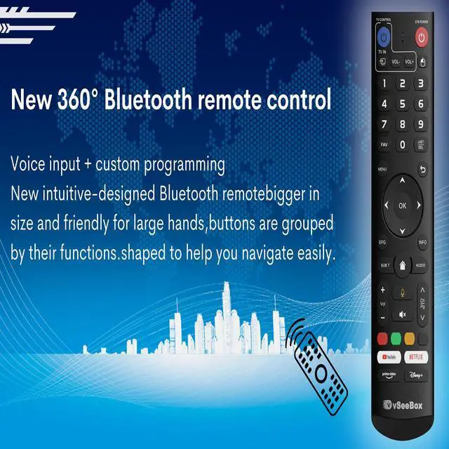 Alt view image 5 of 5 - 2025 New Box Vseebox V5 Pro 4GB+32GB Officially Authorized Voice Control