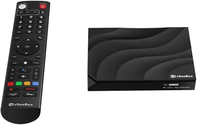 Alt view image 5 of 5 - 2025 New Box Vseebox V3 Plus 4GB+64GB Officially Authorized 8K HD