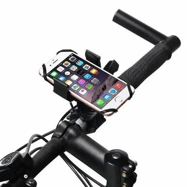 Main image of Universal Adjustable CELL PHONE HOLDER Motorcycle Bike Bicycle Handlebar Mount 2