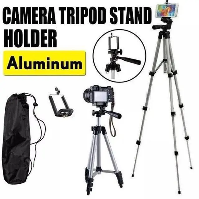 Main image of Professional Camera Phone Holder Tripod Stand for Smartphone iPhone Samsung+ Bag