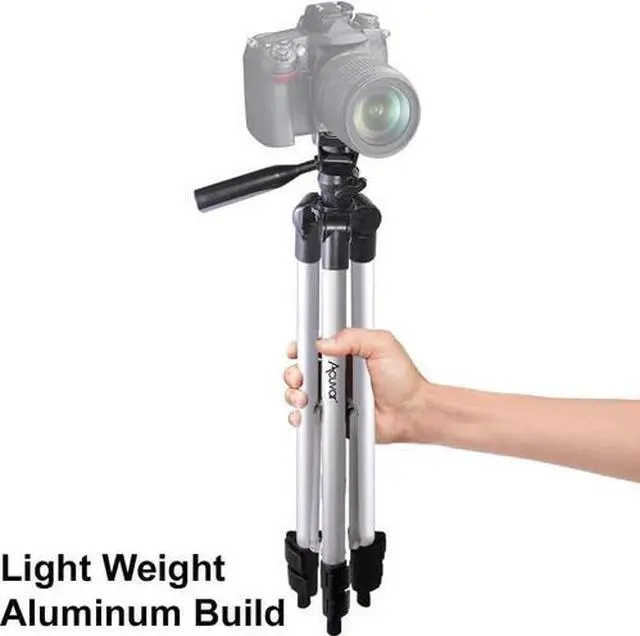 Alt view image 5 of 5 - 50" Inch Tripod For Camera/Camcorders Canon Sony Nikon DSLR Cameras w Carry Bag