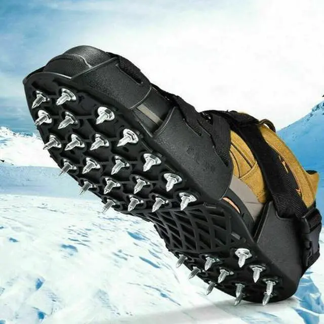 Main image of 32-toothselected Steel Snag Outdoor Anti-slip Grips Spikes Shoes Cover For Snow And Ice Hiking