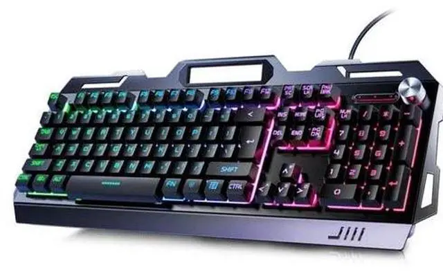 Main image of Mechanical Keyboard-Mouse combo with RGB Lights -Wired -104 keygaming